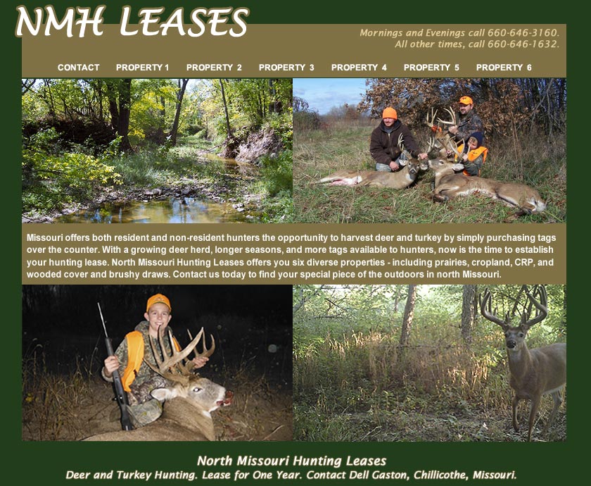 Contact Dell Gaston for Hunting Lease Information
